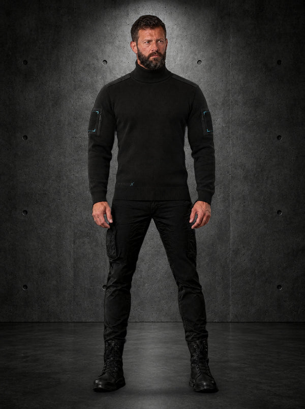SpectreShroud&trade;, front. AI-rendered Operator